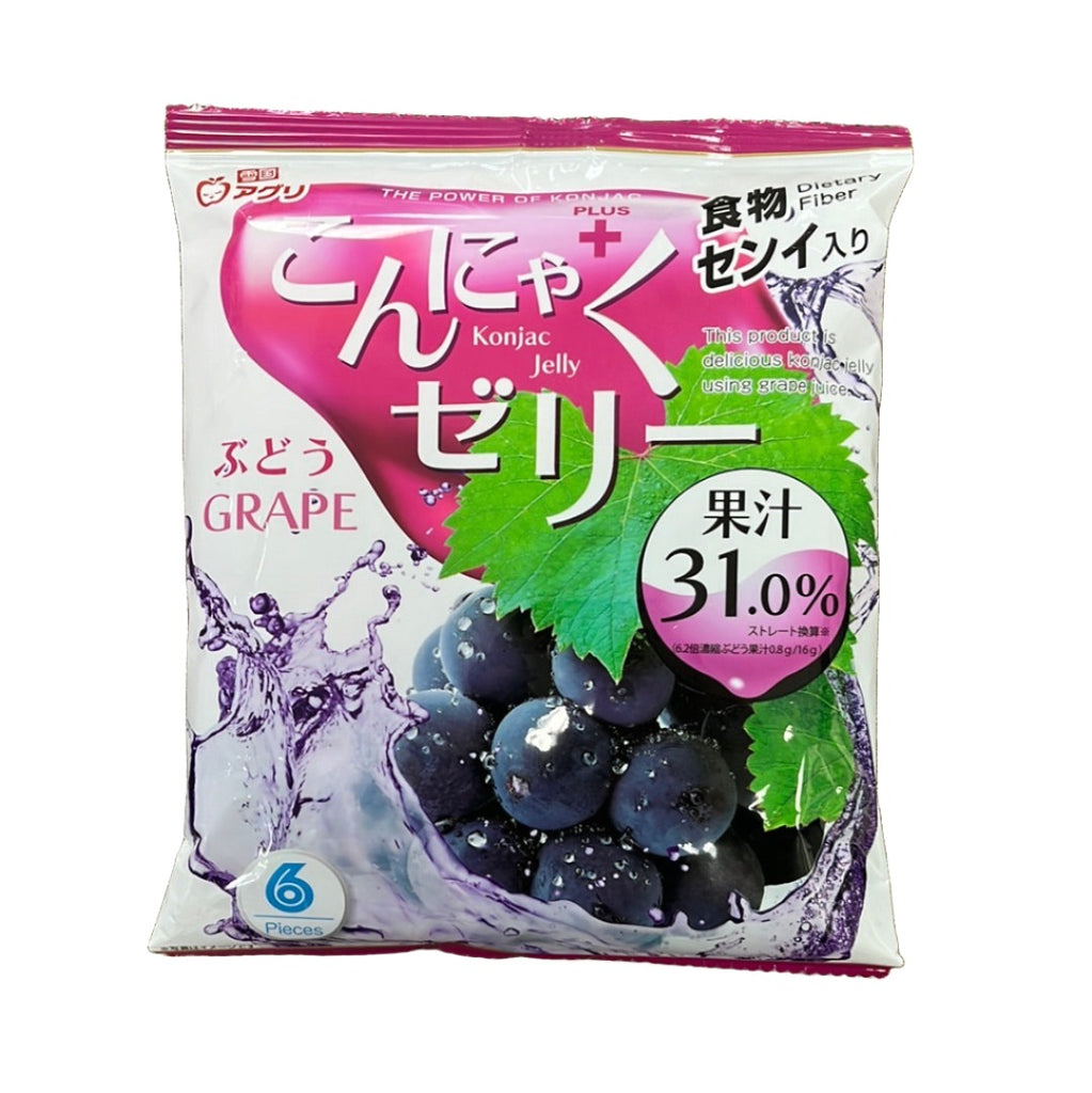 Konnyaku Jelly Budo Grape - Experience the juicy burst of flavor with our Konnyaku Jelly Budo Grape. Crafted with the finest budo grapes and konnyaku jelly, each bite offers a delightful combination of sweetness and texture, perfect for a refreshing treat.