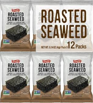 Shirakiku Roasted Seaweed 12P - Dive into the savory goodness of our Roasted Seaweed by Shirakiku. With its crisp texture and rich umami flavor, each pack offers a satisfying snack or a versatile ingredient for your favorite dishes, providing a taste of authentic Japanese cuisine in every bite.