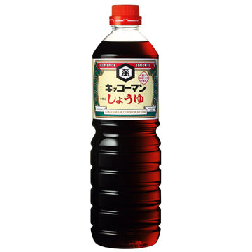 Kikkoman Soy Sauce (33.8 oz) - Kikkoman's classic soy sauce, renowned for its rich umami flavor and quality, perfect for seasoning a wide variety of dishes, marinades, and dipping sauces, adding depth and complexity to your culinary creations.