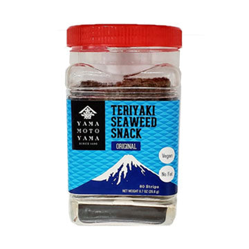 Yamamotoyama Teriyaki Nori Jar - Elevate your snacking experience with our Teriyaki-flavored Nori from Yamamotoyama. Encased in a convenient jar, each sheet is infused with the rich and savory taste of teriyaki, perfect for enjoying as a standalone snack or as a flavorful addition to your favorite dishes.