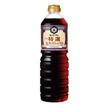 Kikkoman Marudaizu Soy Sauce - Kikkoman's Marudaizu soy sauce, brewed with the traditional method for maximum flavor extraction, offering a rich and complex taste profile, perfect for enhancing the authenticity of your favorite dishes with its deep umami richness.