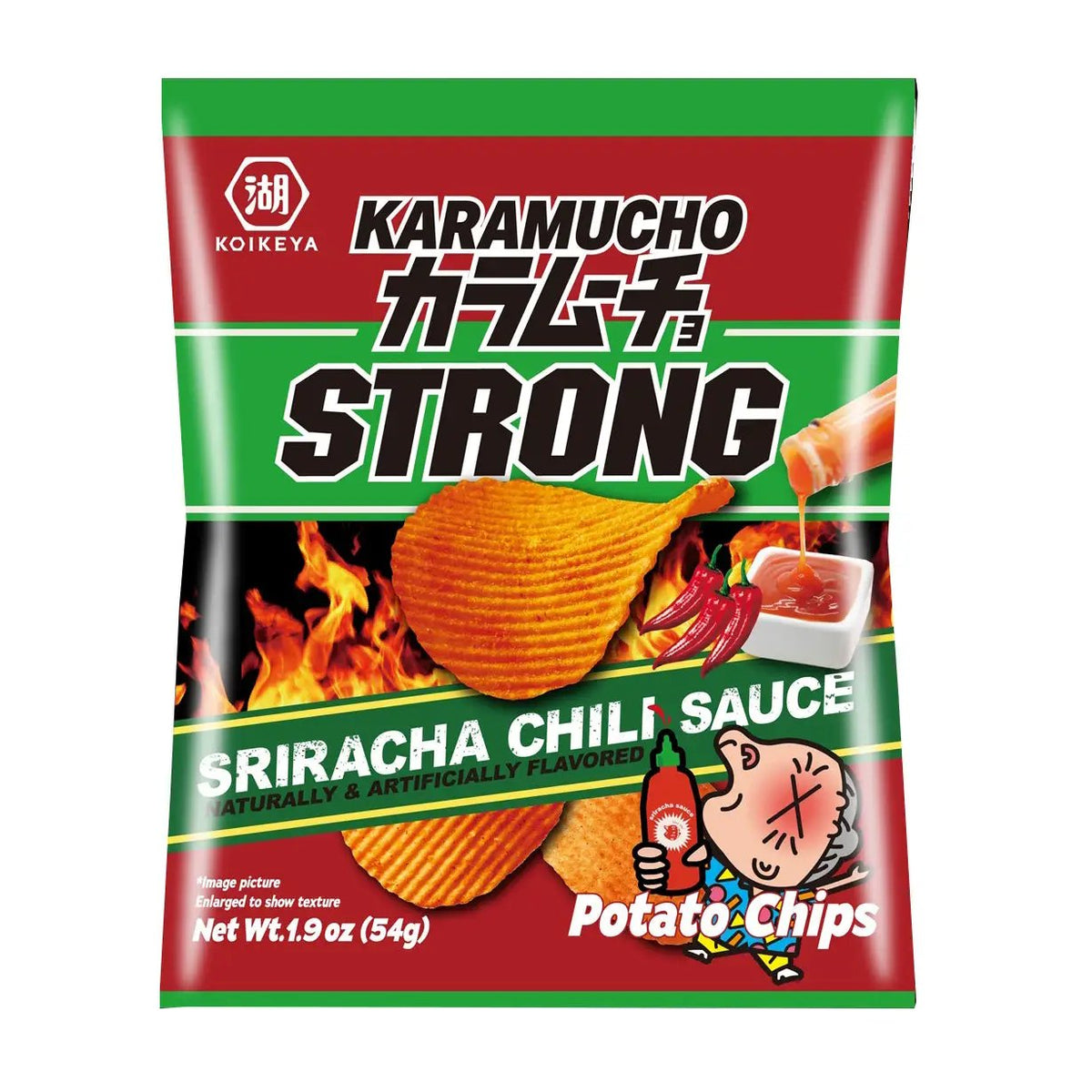 りらこ ⓚ KoiKeya Karumucho Strong Sriracha Crunch – Tomato Japanese Grocery