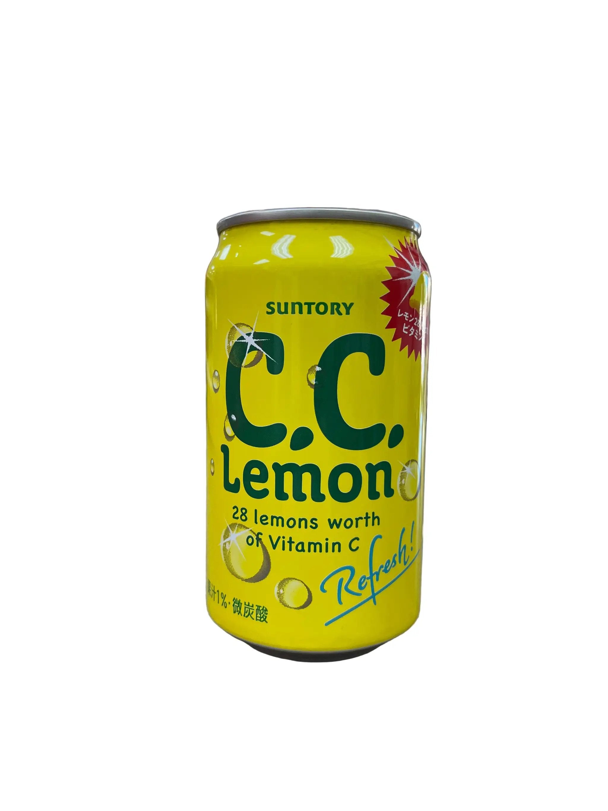 Suntory C C Lemon Can Refreshing Citrus Soda – Tomato Japanese Grocery