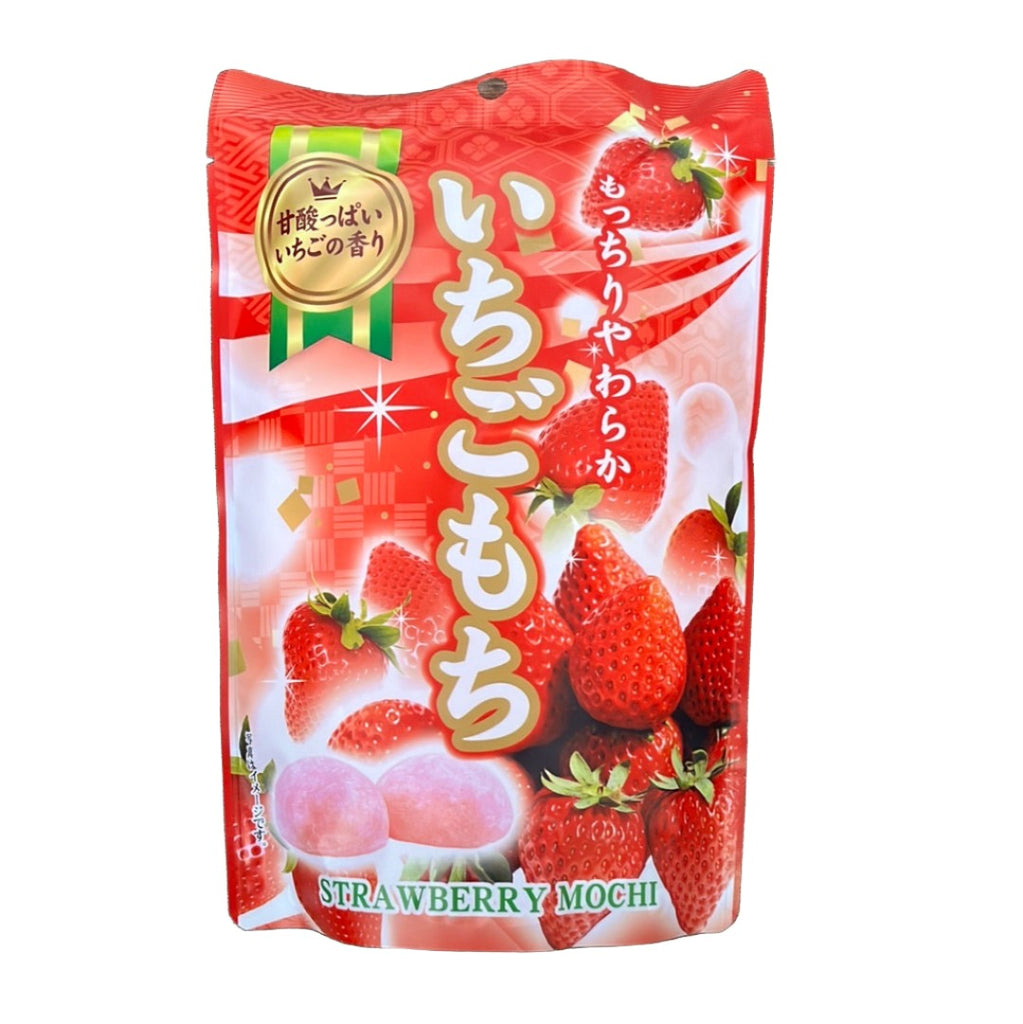 Indulge in the perfect harmony of flavors with SEIKI Strawberry Choco Mochi. These delectable Japanese treats feature soft, chewy mochi filled with juicy strawberry goodness and wrapped in a layer of rich chocolate. Perfect for those craving a delightful blend of fruity sweetness and chocolatey indulgence. Treat yourself to a heavenly snack that satisfies all your cravings!