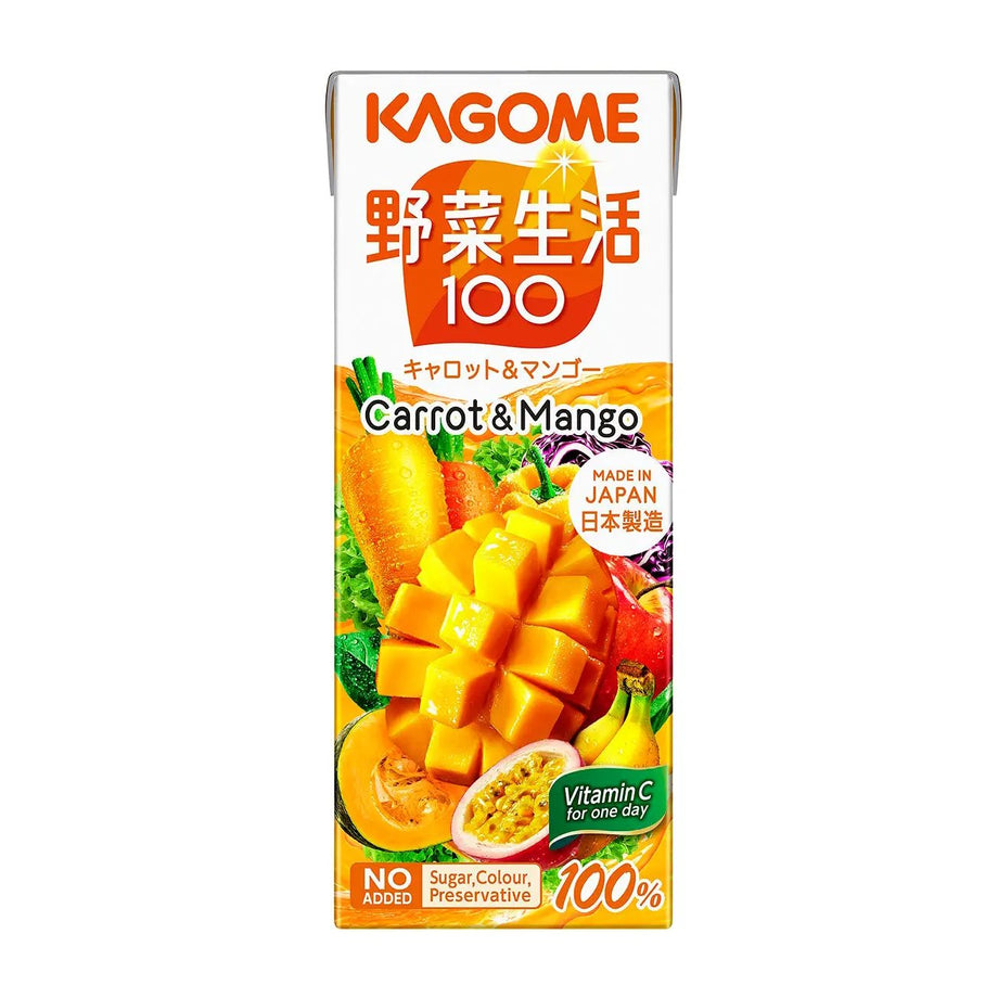 Kagome Carrot Mango Juice Japanese Drink – Tomato Japanese Grocery