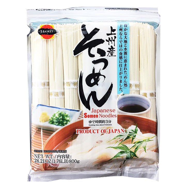 J-BASKET SOMEN NOODLE 28.21OZJ-BASKETTomato Japanese Grocery